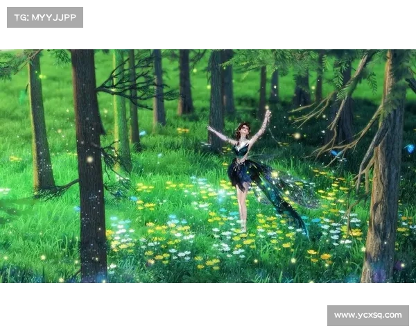 在荧光森林中冥想 释放压力与焦虑的心灵之旅